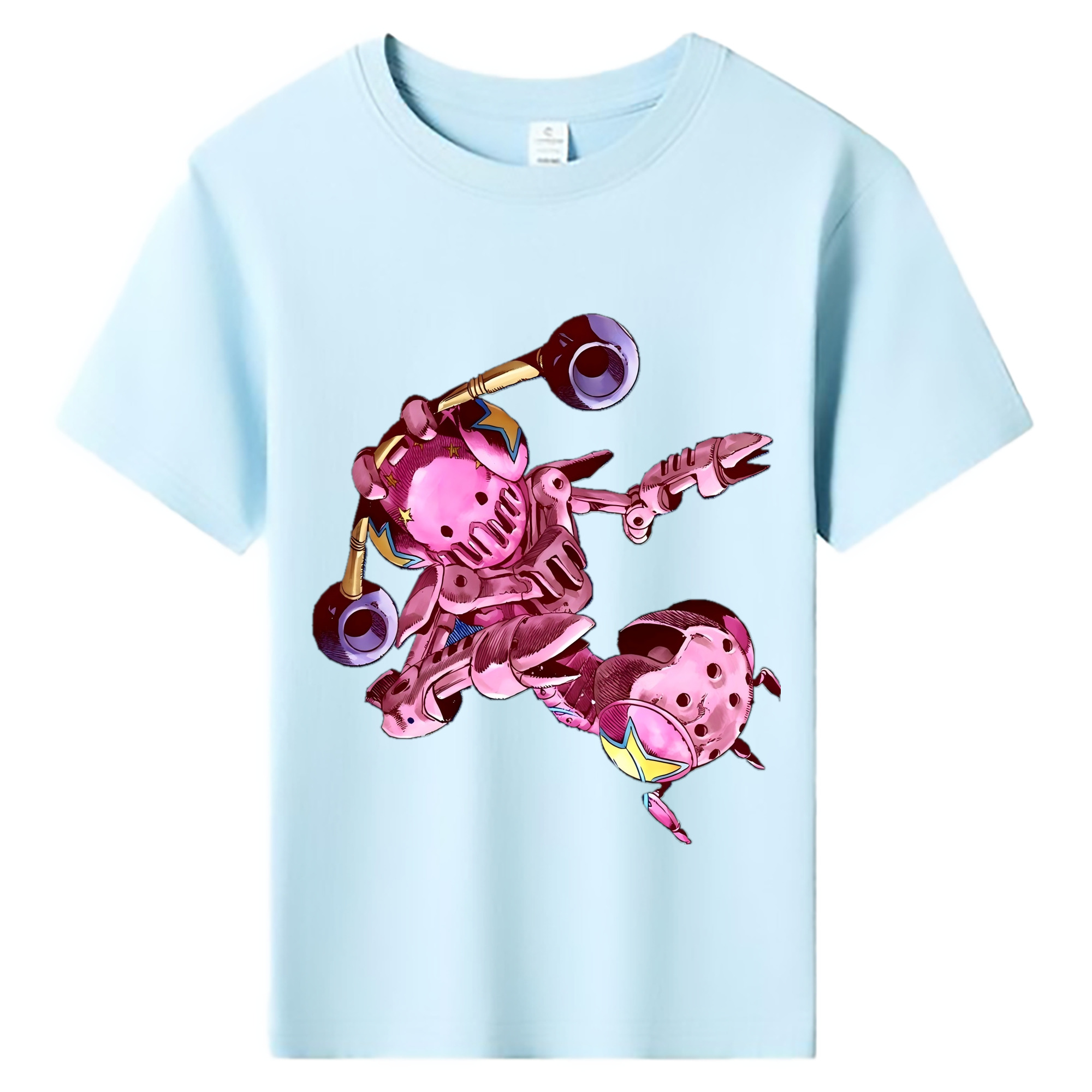 （画像用） ジョジョの奇妙な冒険 ジョナサン?ジョースター JoJo's Bizarre Adventure Jonathan Joestar 綿100％キッズTシャツ（フロントプリント）